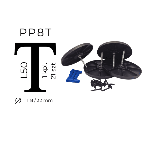 PROFIL PUNKTOWY (ŚCIANA/SUFIT) PP8T Michno system